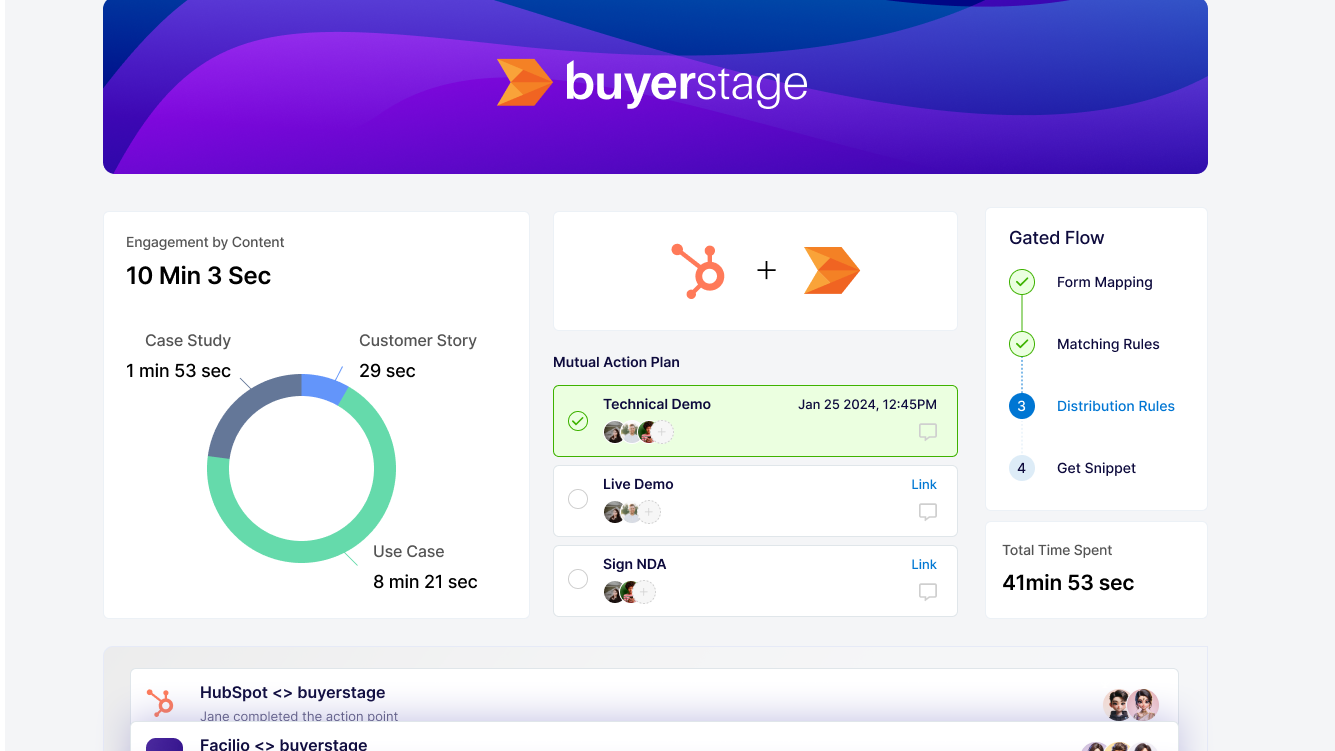Collaborative with your buyers in real-time, within HubSpot.